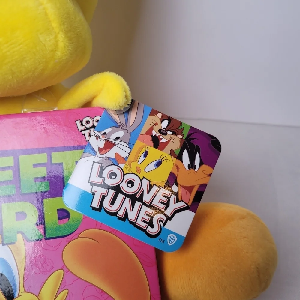 New Looney Tunes Tweety Bird Plush With Book Kohls Cares 14